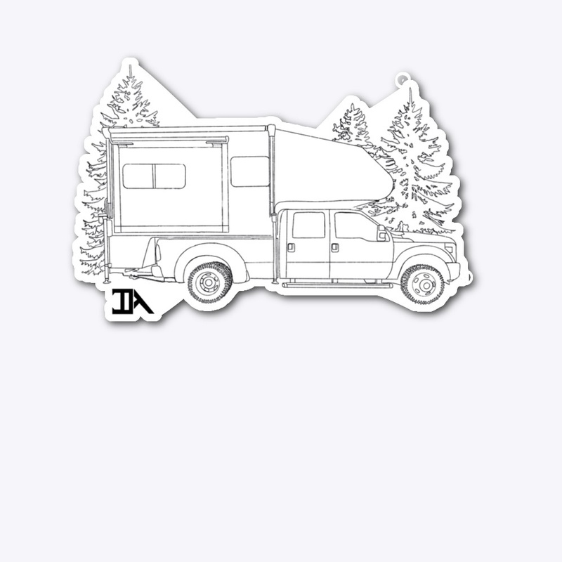Truck Camper Sticker