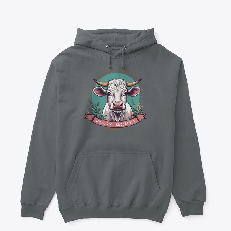 Udderly Adorable Pastel Cow Tee