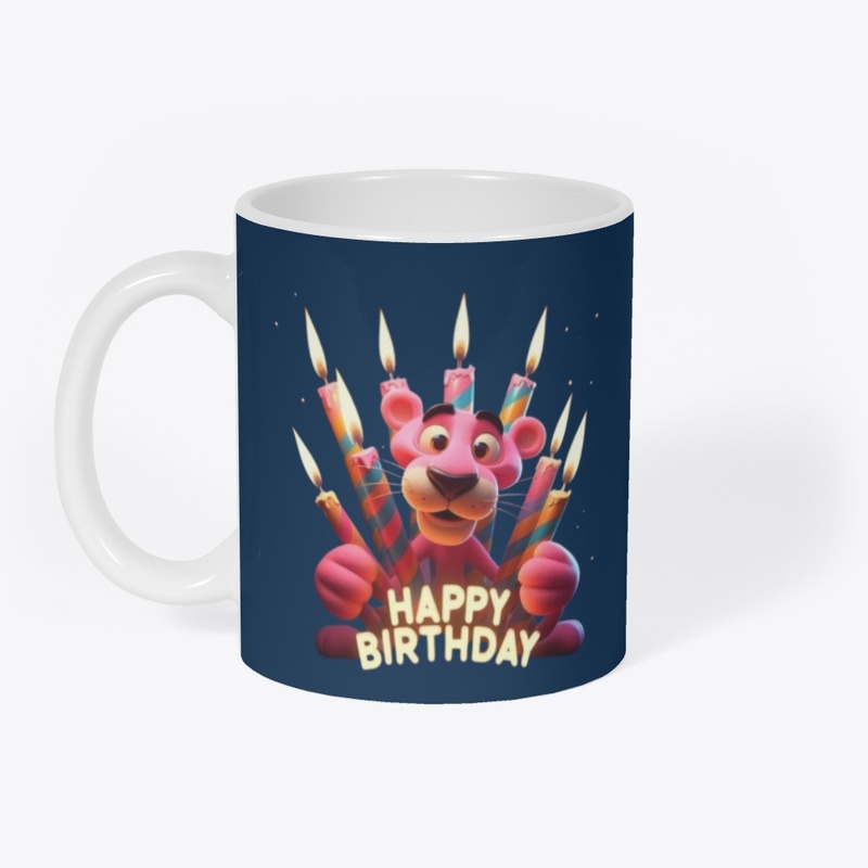 Pink Panther Happy Birthday Celebrat 