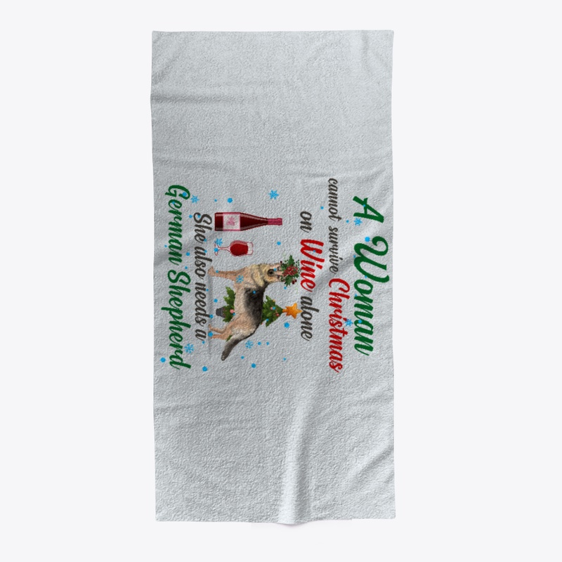 Survive Xmas On German Shepherd And Wine