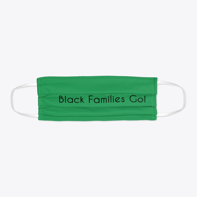 Green Black Families Go Mask