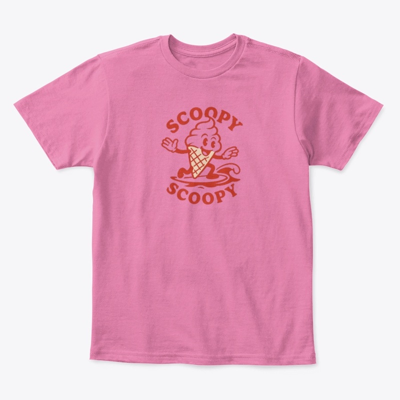 Scoopy Scoopy Ice Cream Mascot Design