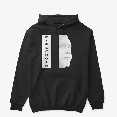 Pipe Choir White Face Black Kaos Front