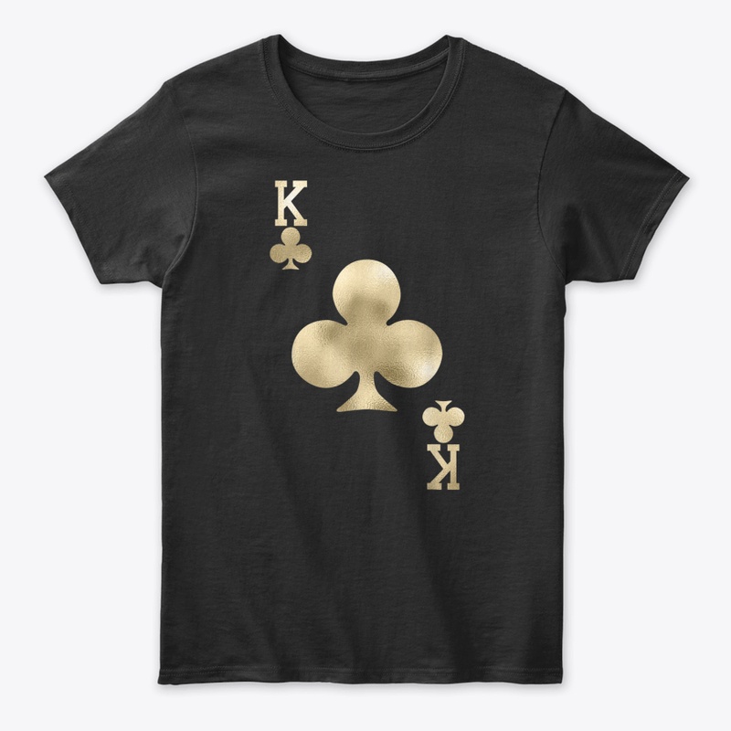 KING OF CLUBS CARD HALLOWEEN COSTUME SHI