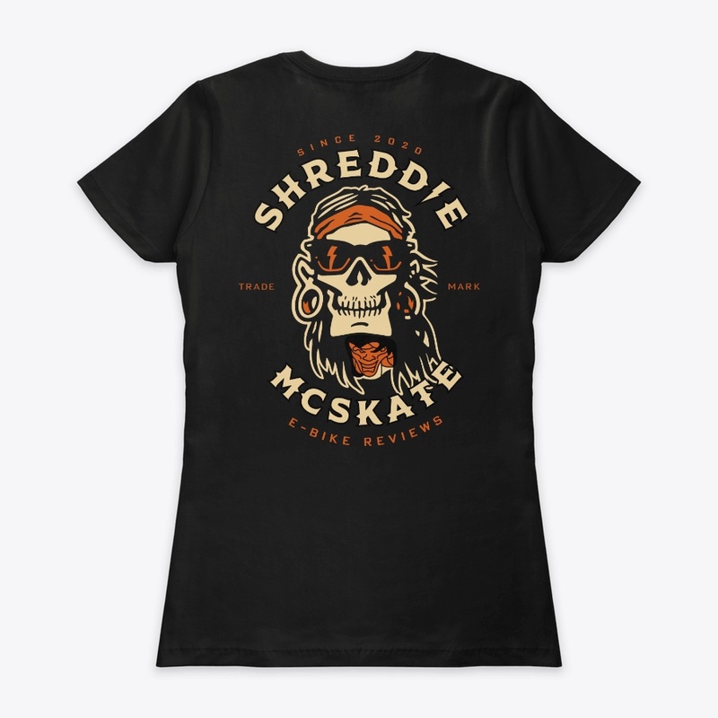 Shreddie McSkate Womens Electric T-Shirt