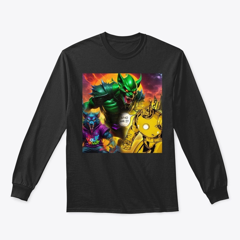 Skittles wolf superhero comic book