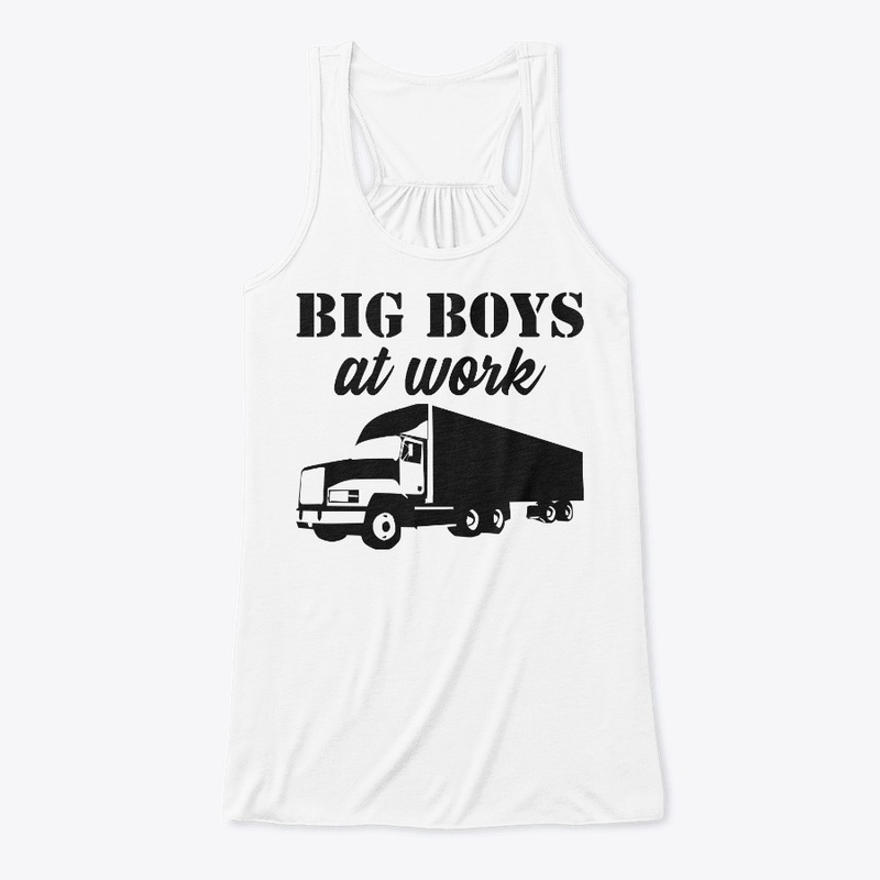 Big boys at work LKW Trucker