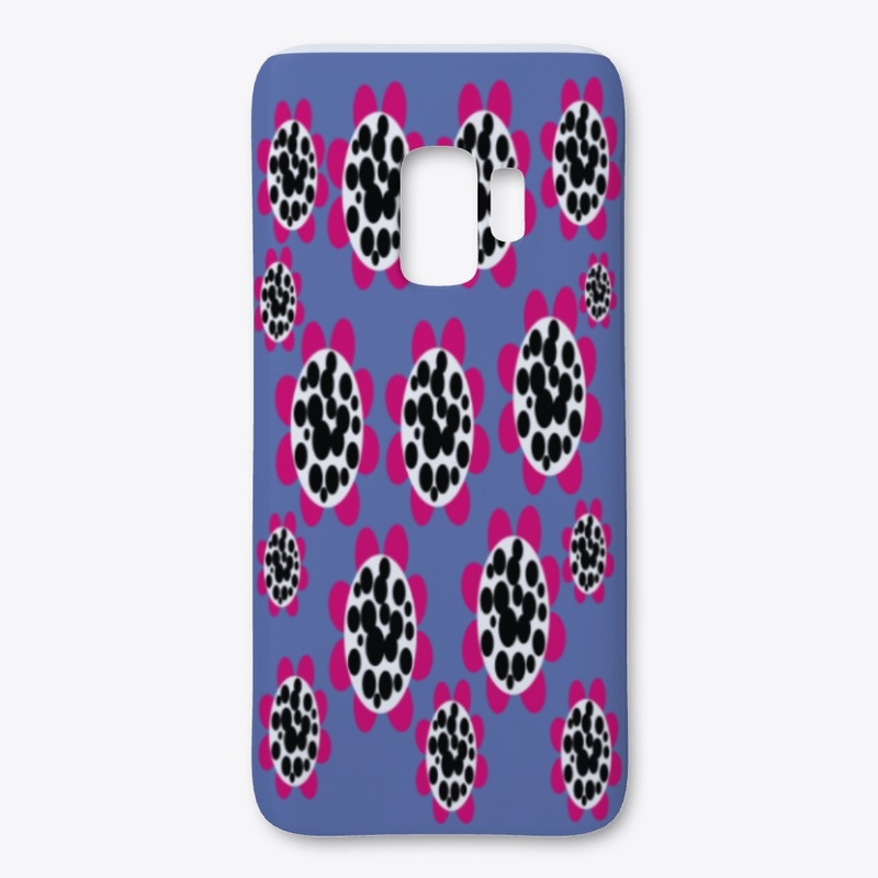 Baby Blue Floral Pattern