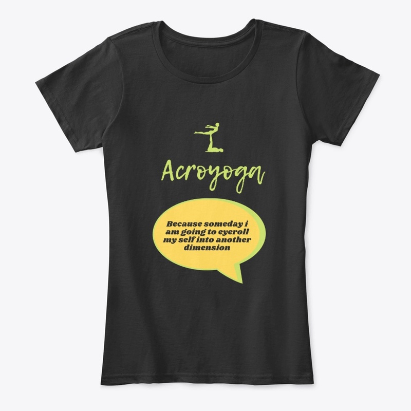 Acroyoga - Funny Slim fit t-shirt