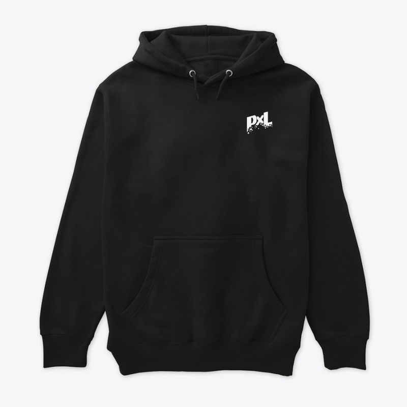 PXL (White) - Premium Hoodie