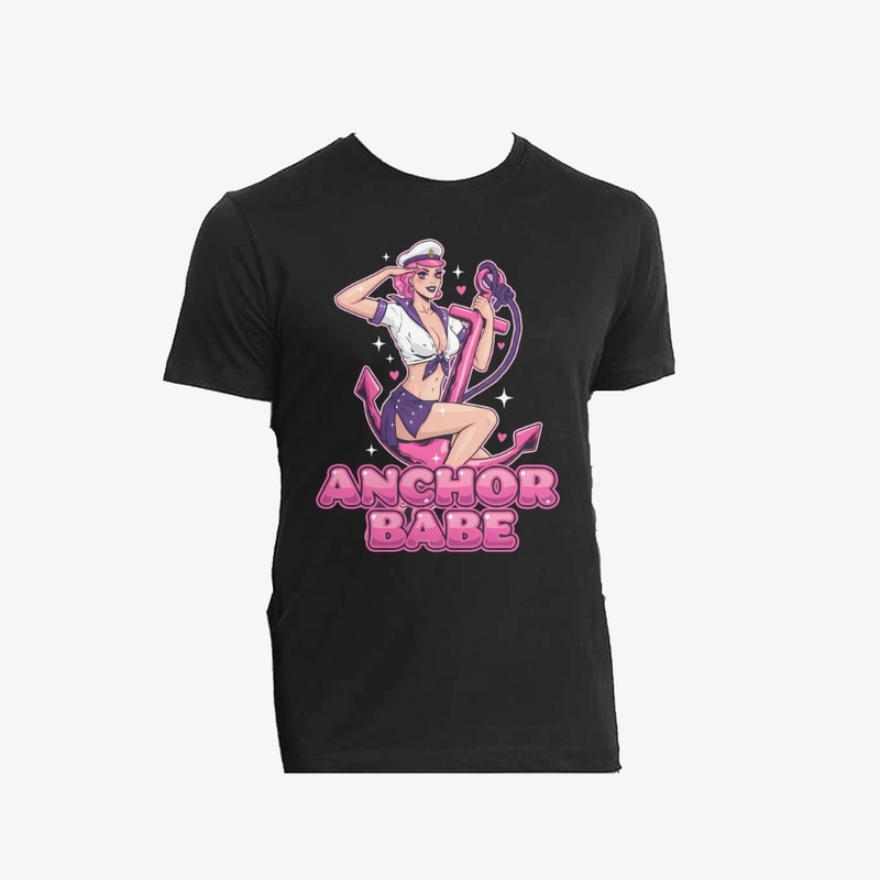 Kawaii Anchor Babe Pastel Goth Art