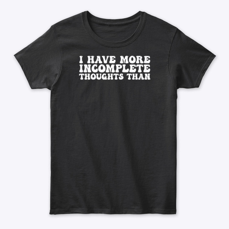 Incomplete Thoughts: Not Hats