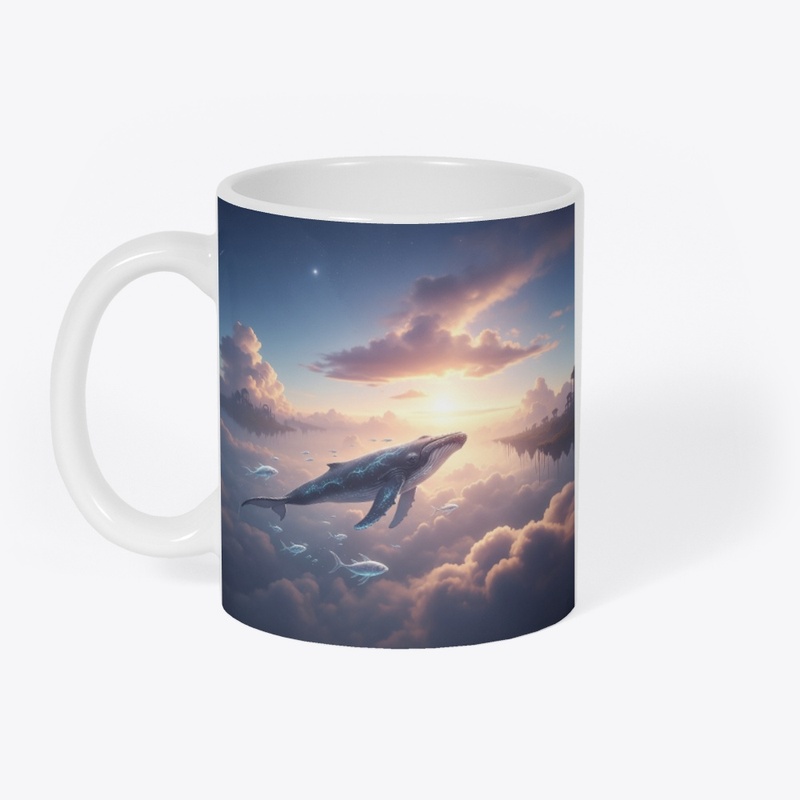 Majestic Sky-Whale's Voyage