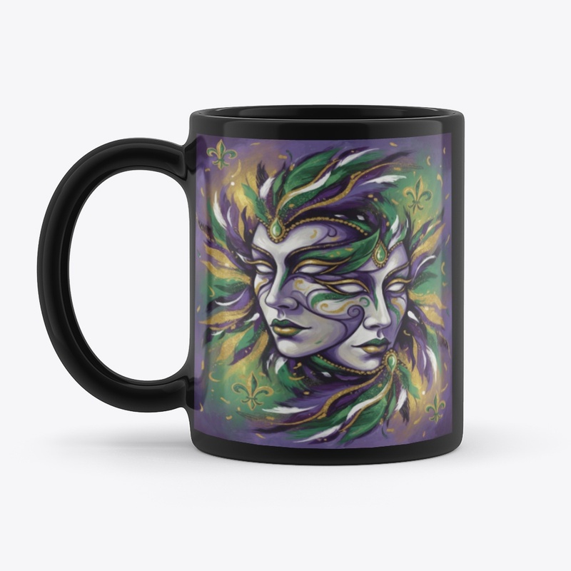 Beautiful Mardi Gras Artwork