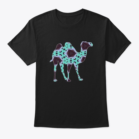 Camel 324 Black T-Shirt Front