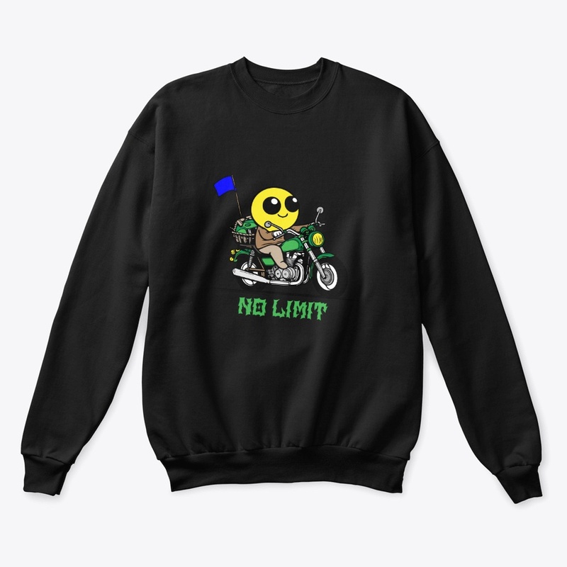 smiley face biker adventure