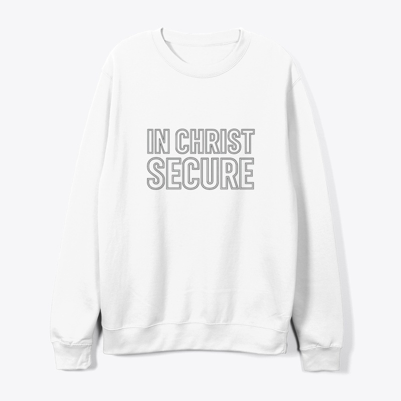 In Christ Secure – Faith Tee Dark Colors