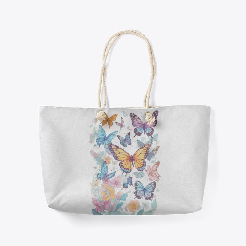 Flying butterflies design