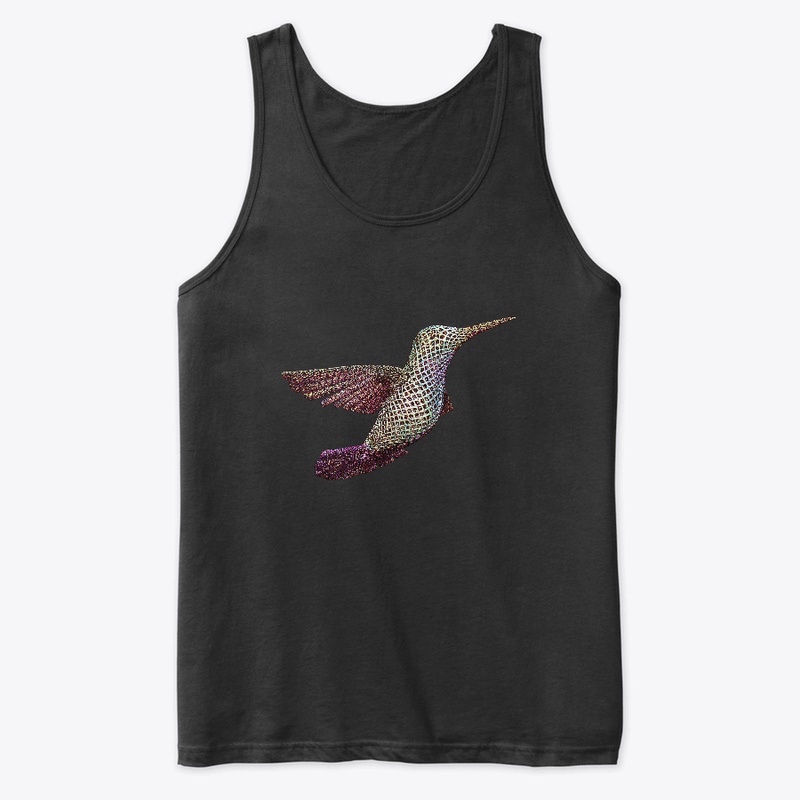 3D woven Hummingbird stylized