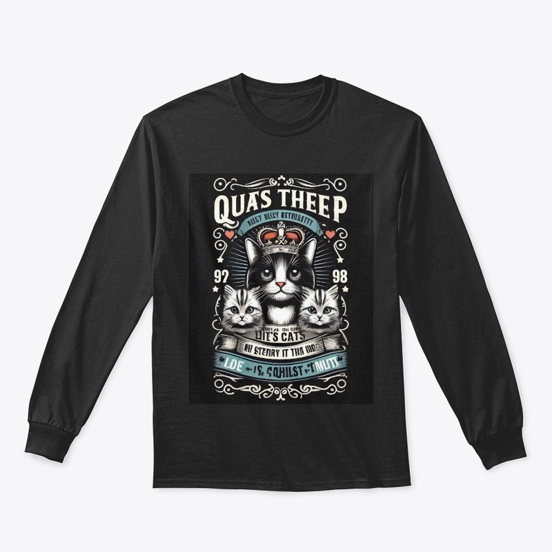 Quas Cat t shirt beautiful cats