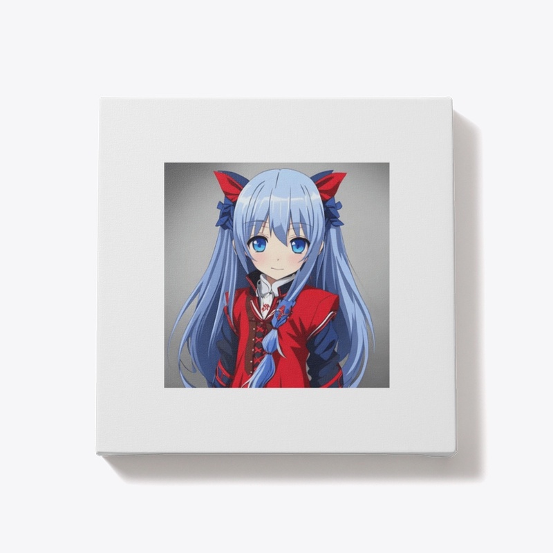manga with blue hair