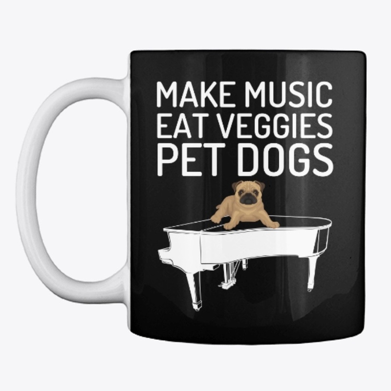 Music Veggies and Dogs