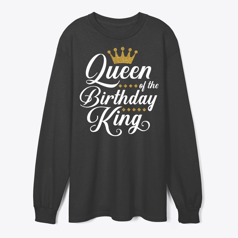 Queen Of The Birthday King Gold Crown