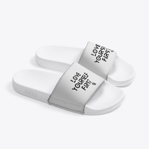 Love Yourself First Collection White T-Shirt Right