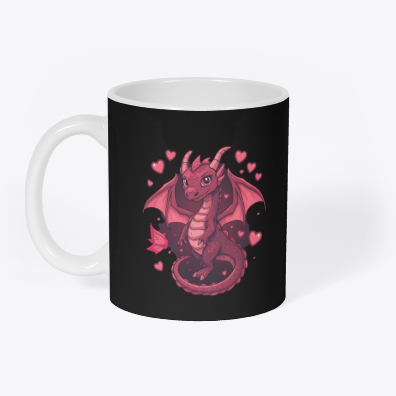 Love Dragon Graphic Tee ❤️🐉