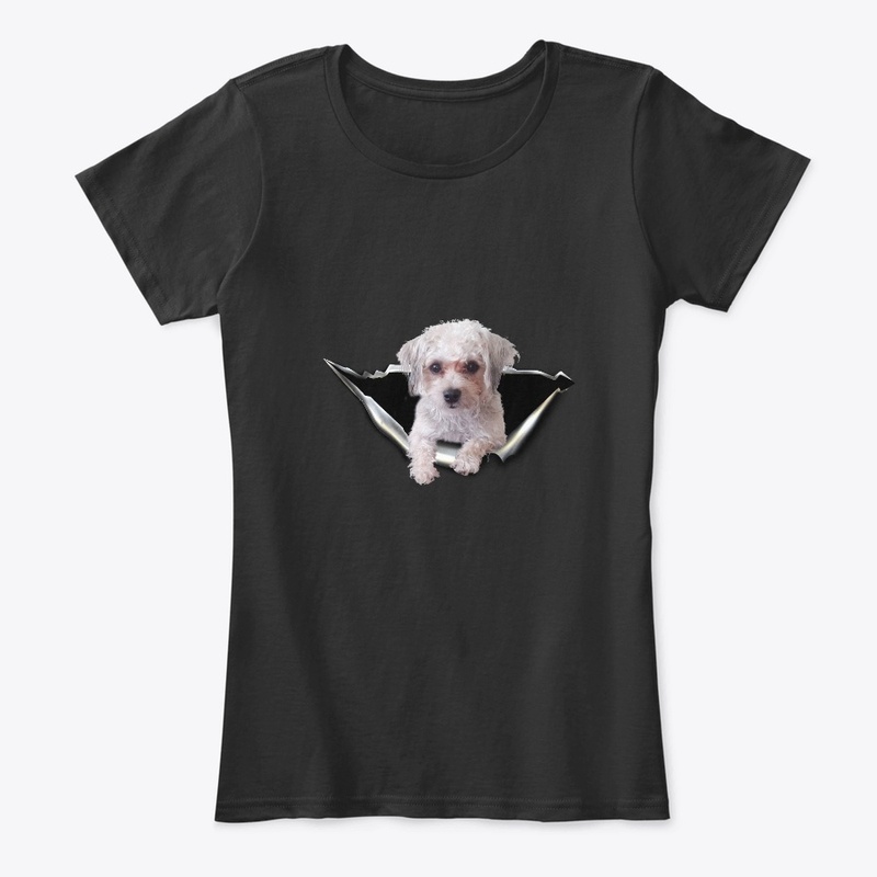 morkie 3D Car sticker