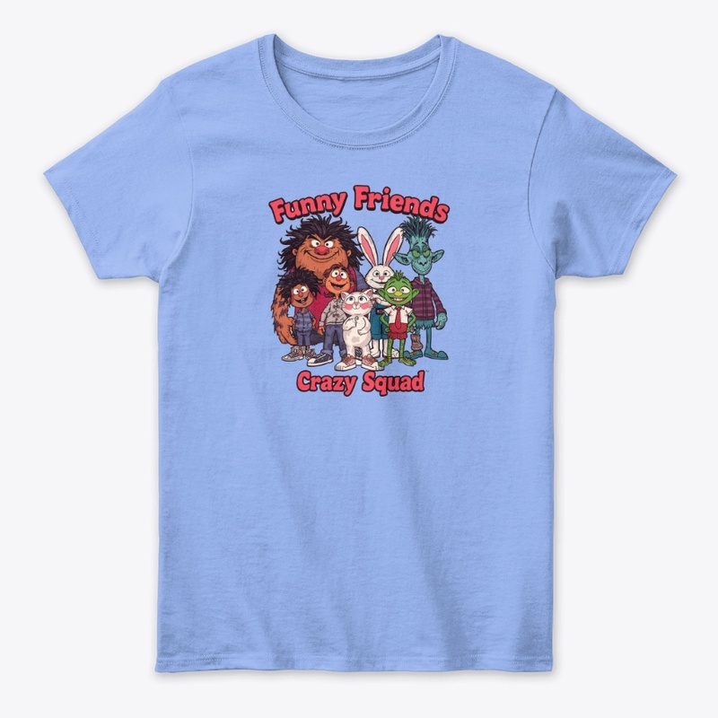 "Funny Friends – Crazy Squad Tee"
