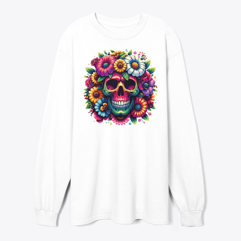 Floral Skull
