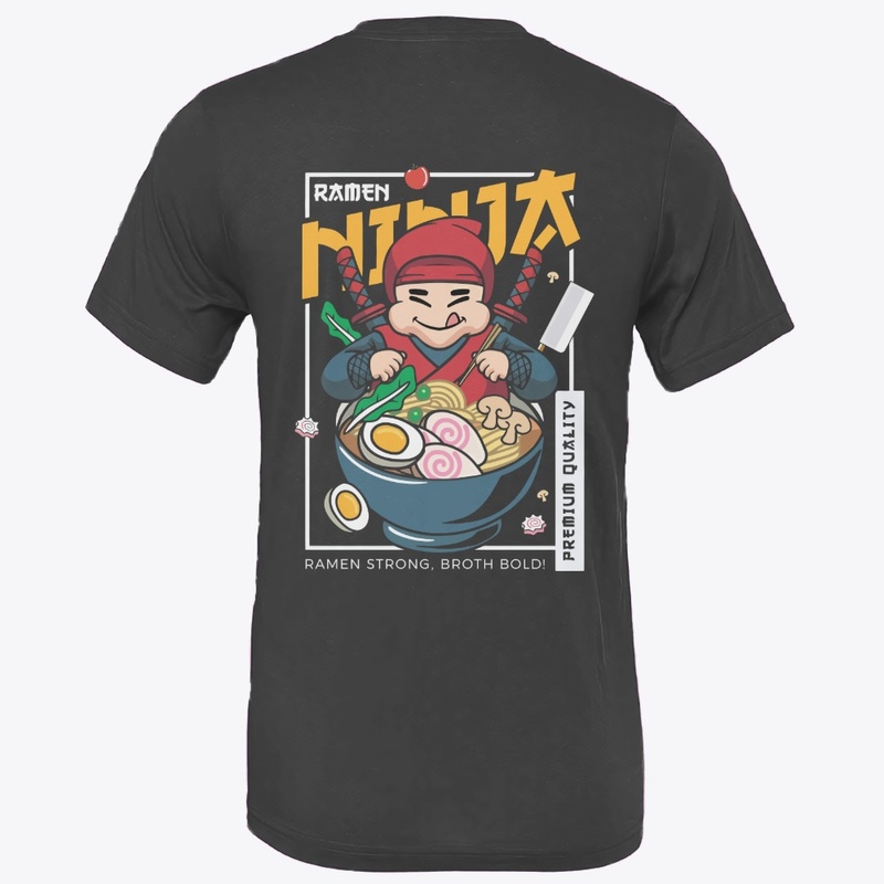 Ramen Lover T-Shirt – Japanese Samurai