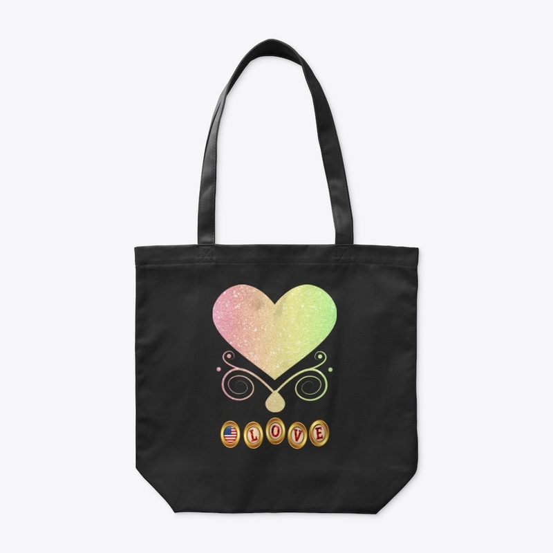 Bags Black and white Love.