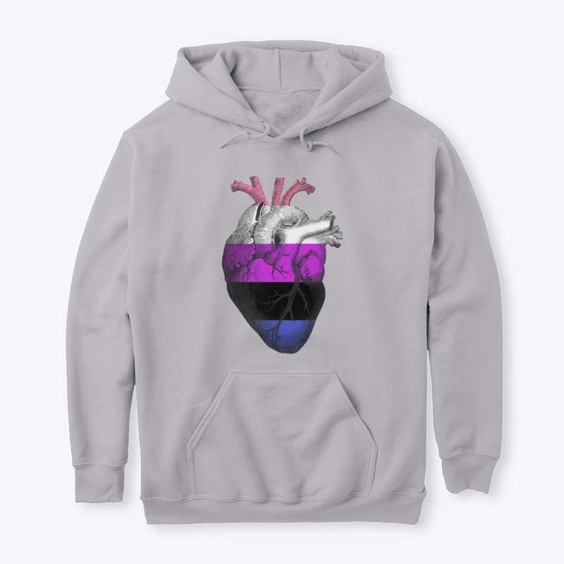 Genderfluid Anatomical Heart