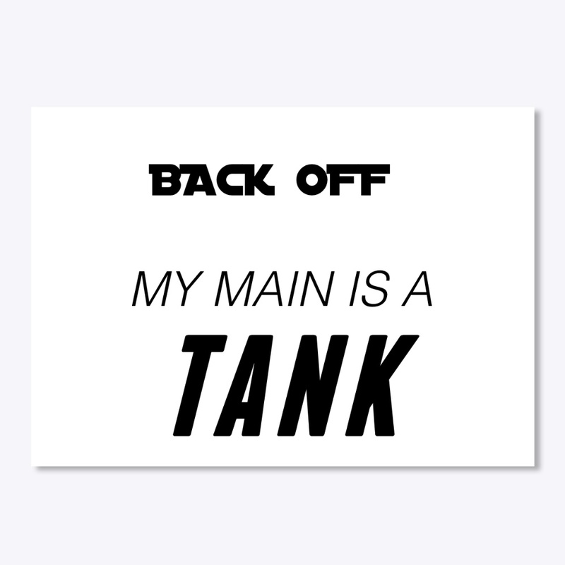 Tank Bumper Sticker