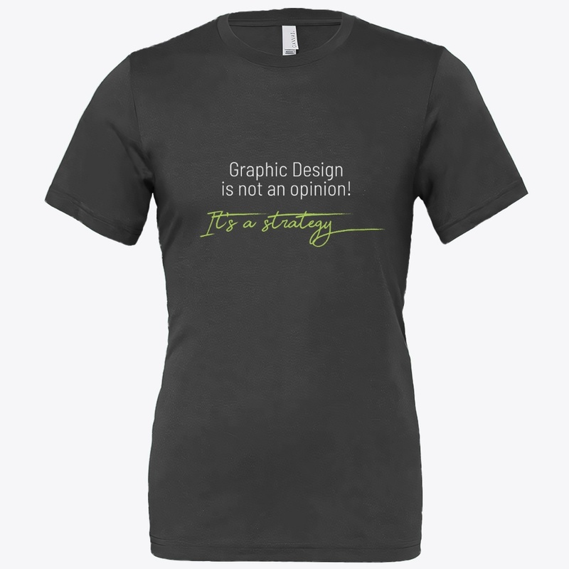 Graphic design is not an opinion!