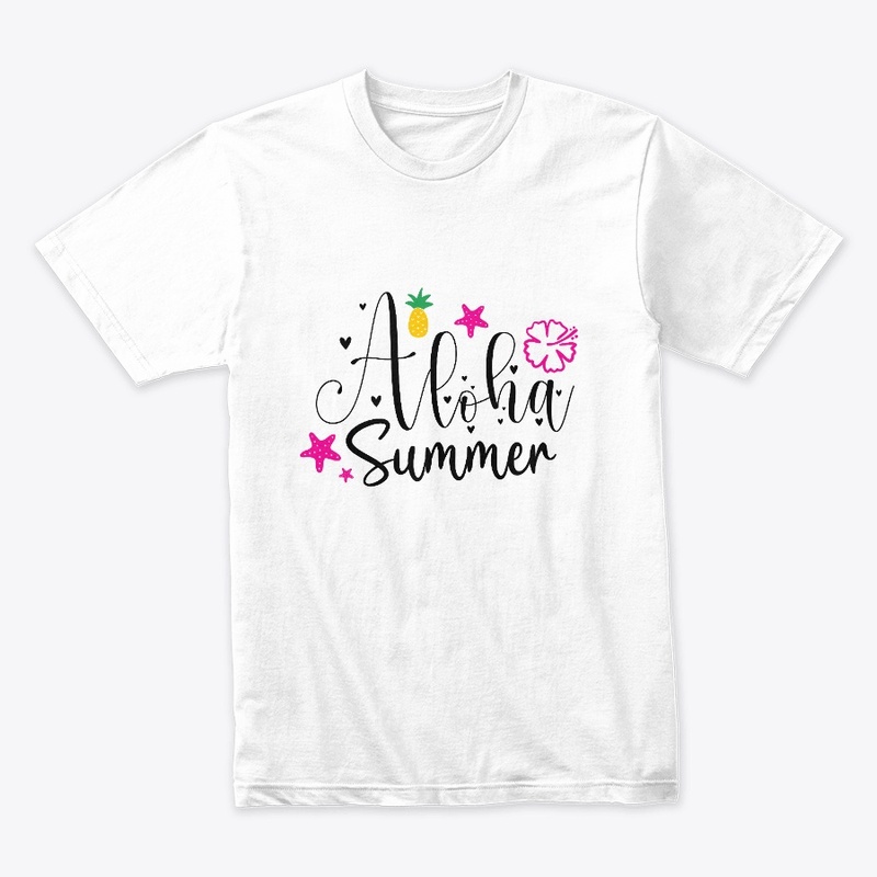 Aloha Summer T shirts and Hoodies
