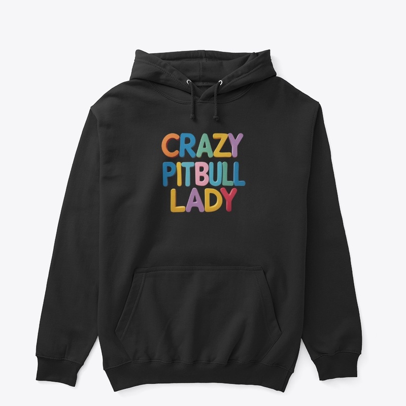 Crazy Pitbull  Lady