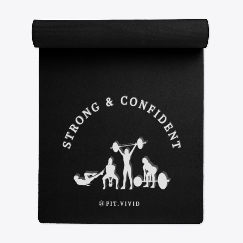 Strong & Confident Yoga Mat