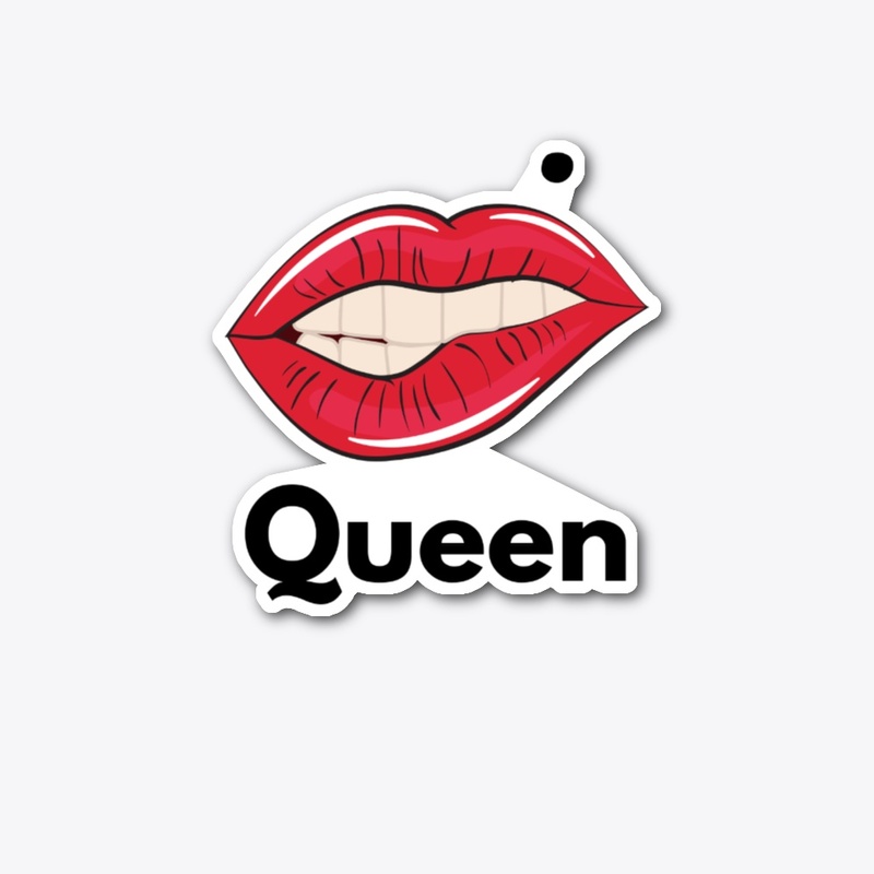 Queen juicy lips T-shirt and apparel