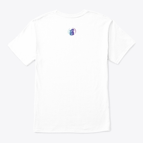 Join Me Beyond Reality Colored White T-Shirt Back