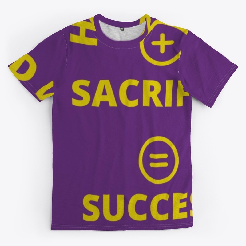 Hard Work + sacrifice =Success(Yellow)