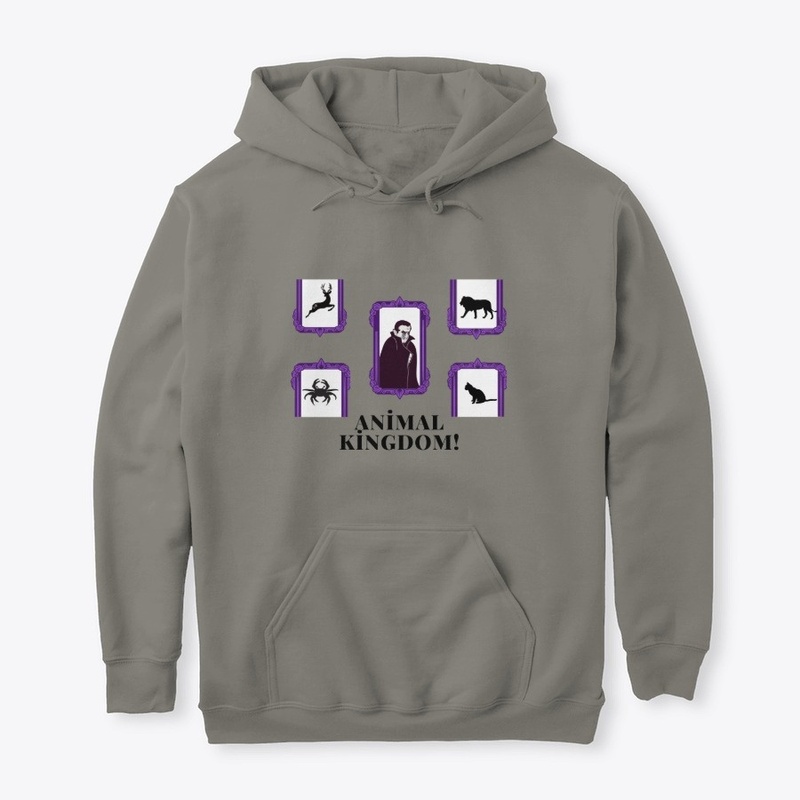cat lion Dracula tee