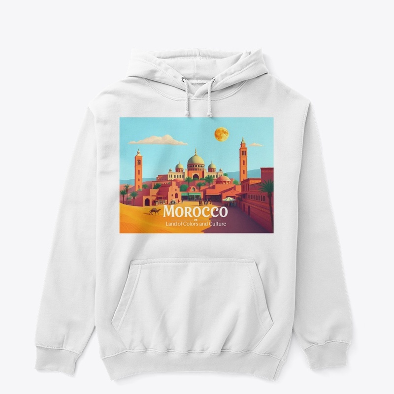 Morocco Vibrant Cityscape Art