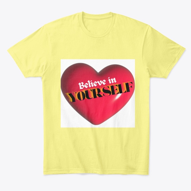 Believe in yourself young Men's  T-Shirt