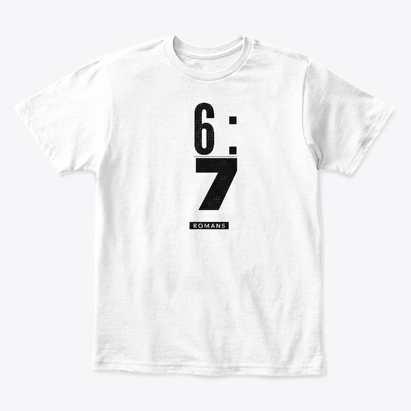 6:7 Romans Kids Collection - White