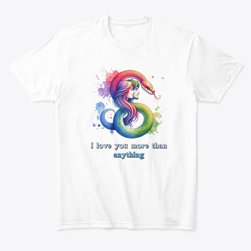 Two Snakes in Love' tee