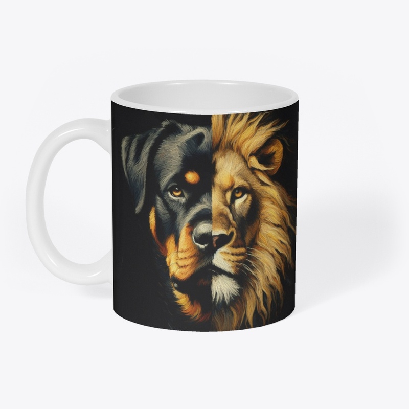 Rottweiler & Lion