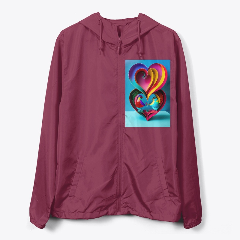"Spread Love Chirping Lovebirds Tee"